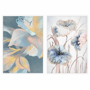 Toile DKD Home Decor polystyrène Toile 103 x 4,5 x 143 cm