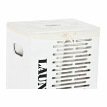 Lot de paniers DKD Home Decor Blanc Noir Beige Bois MDF 40 x 30 x 56 cm 5 Pièces (5 Unités)