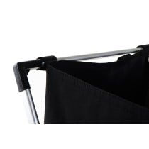 Panier à linge DKD Home Decor Pliable Double Métal Polyester (63 x 37 x 61 cm)