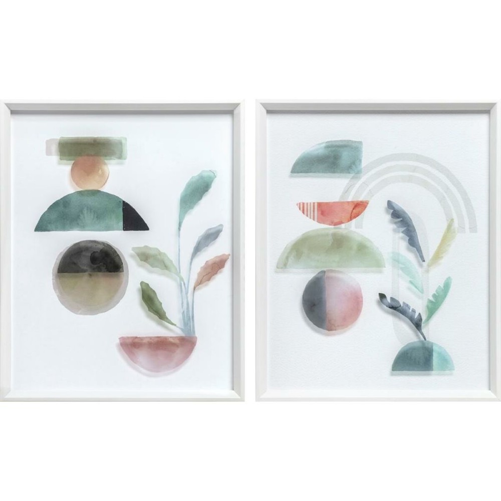 Cadre Acrylique DKD Home Decor polystyrène 40 x 3,8 x 50 cm 43 x 3,8 x 53 cm