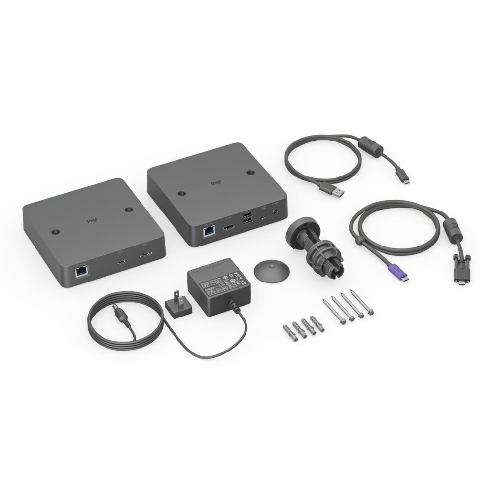 USB Hub Logitech 952-000199 Black