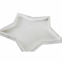Centerpiece DKD Home Decor White Wood 57 x 54 x 3 cm (3 Pieces)