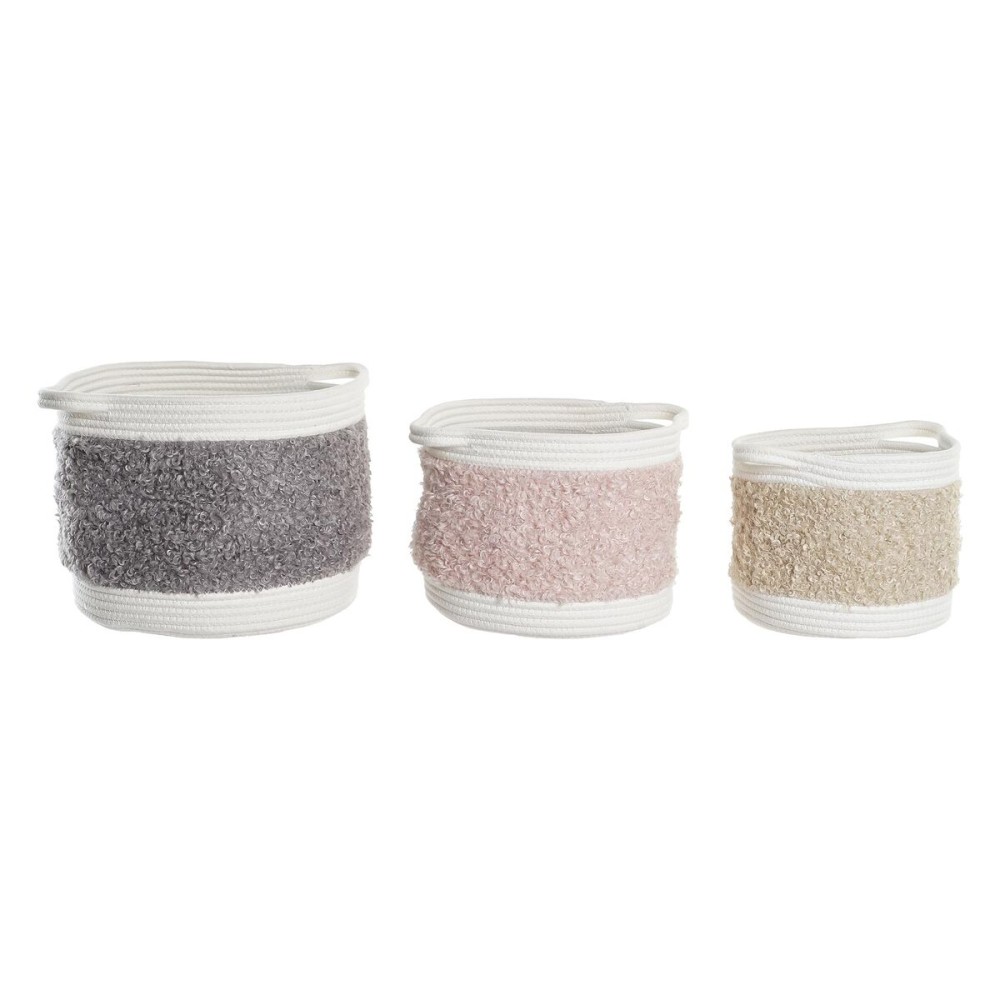 Set de basket DKD Home Decor Enfant 34 x 34 x 27 cm