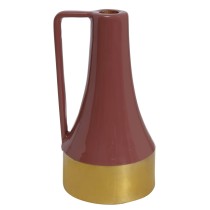 Kerzenschale DKD Home Decor Metall Lackierung (11 x 11 x 20 cm) (2 Stück)