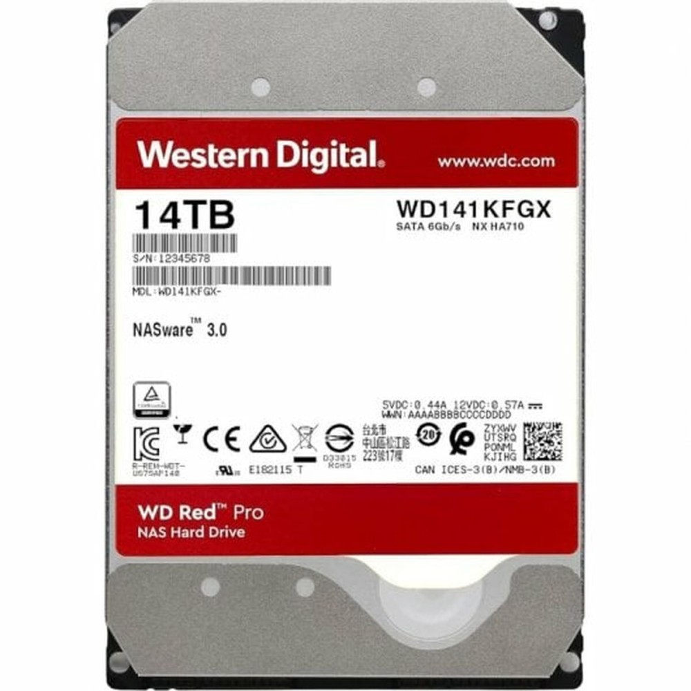 Festplatte Western Digital WD142KFGX 3,5" 2 TB SSD 14 TB