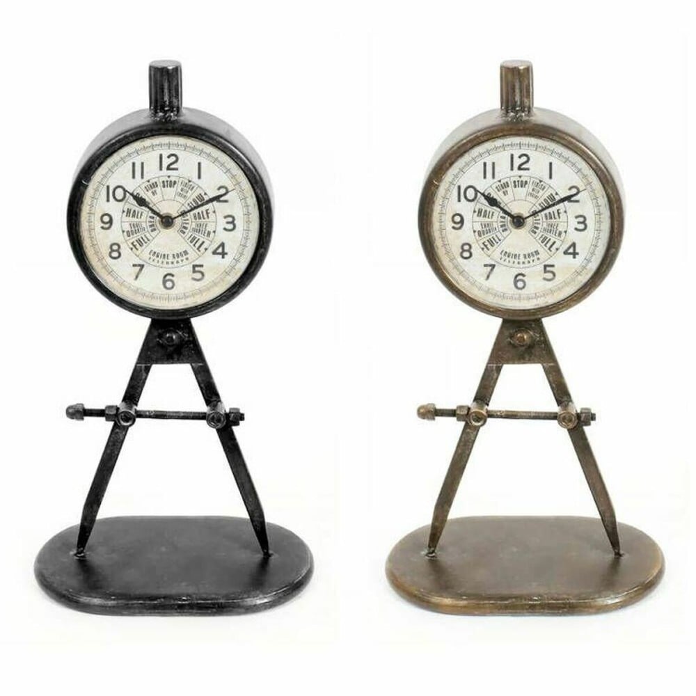Bordur DKD Home Decor Schwarz Gold Loft (2 Stück)