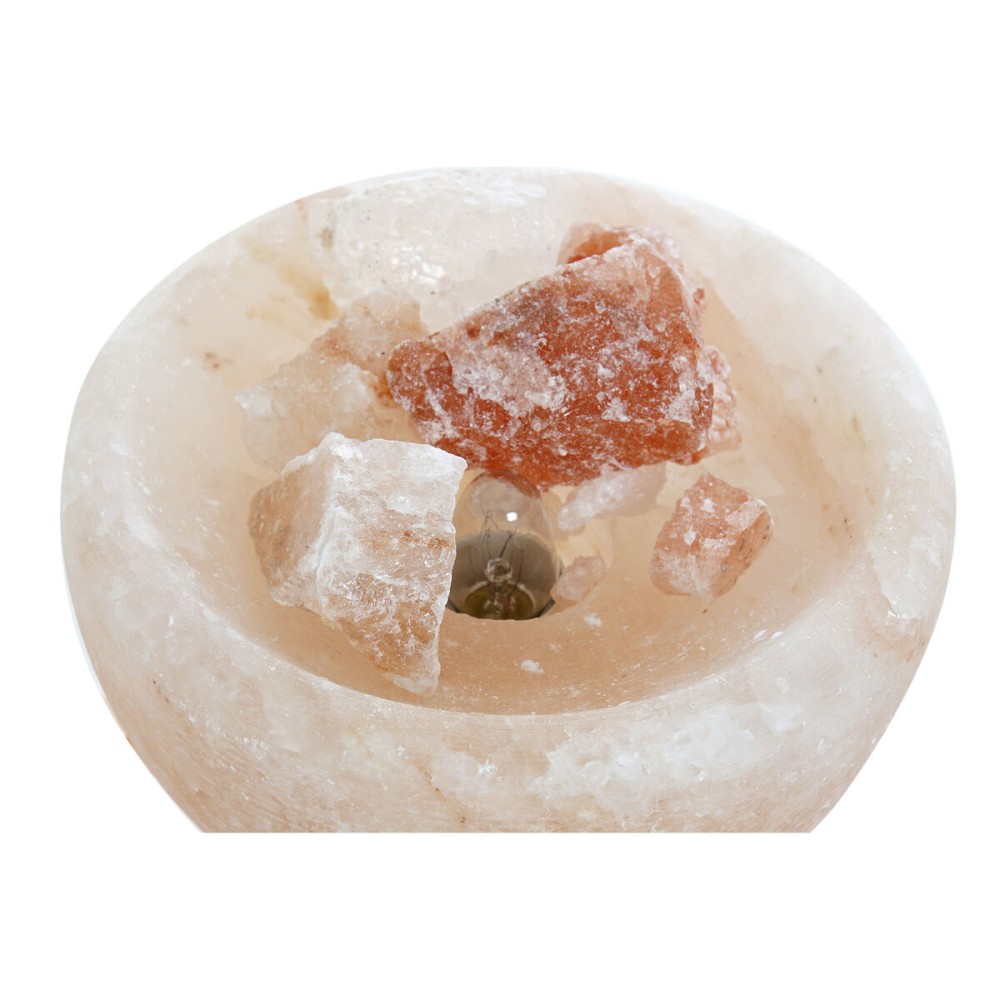 Leuchtende Dekoration DKD Home Decor Salz Orange 15 W 15 x 15 x 12 cm