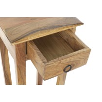 Side table DKD Home Decor Acacia 30 x 30 x 86 cm