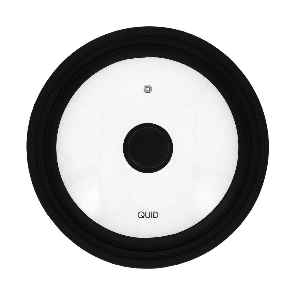 Topfdeckel Quid Ebano Schwarz Glas Ø 28 cm