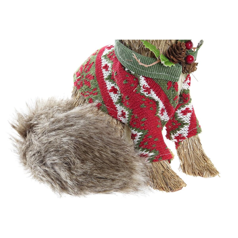 Décorations de Noël DKD Home Decor Polyester (16 x 18 x 21 cm) (2 Unités)