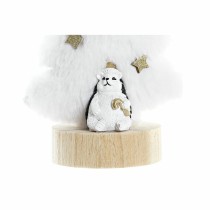 Décorations de Noël DKD Home Decor Arbre Polyester MDF Résine (12 x 8 x 15,5 cm) (2 Unités)