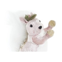 Weihnachtsschmuck DKD Home Decor Polyester Eichhörnchen (13 x 16 x 21 cm) (3) (3 Stück)