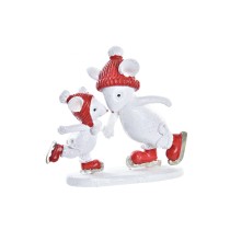 Weihnachtsschmuck DKD Home Decor Mouse Harz (9,5 x 3,5 x 9 cm)
