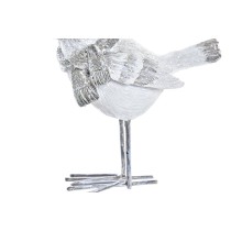 Décorations de Noël DKD Home Decor Résine Oiseau (10,5 x 5,5 x 10,5 cm) (2 Unités)