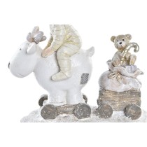 Weihnachtsschmuck DKD Home Decor Harz Kinder (13 x 6 x 13,5 cm) (2 Stück)