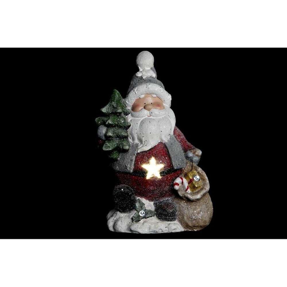 Weihnachtsschmuck DKD Home Decor Weihnachtsmann Magnesium (27 x 20 x 43 cm) (2 Stück)
