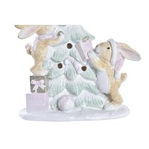 Décorations de Noël DKD Home Decor Arbre Résine (13,5 x 8 x 16 cm) (2 Unités)