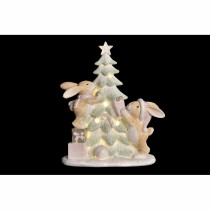 Décorations de Noël DKD Home Decor Arbre Résine (13,5 x 8 x 16 cm) (2 Unités)