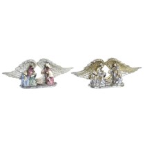 Décorations de Noël DKD Home Decor Résine (27,5 x 7 x 10,5 cm) (2 Unités)