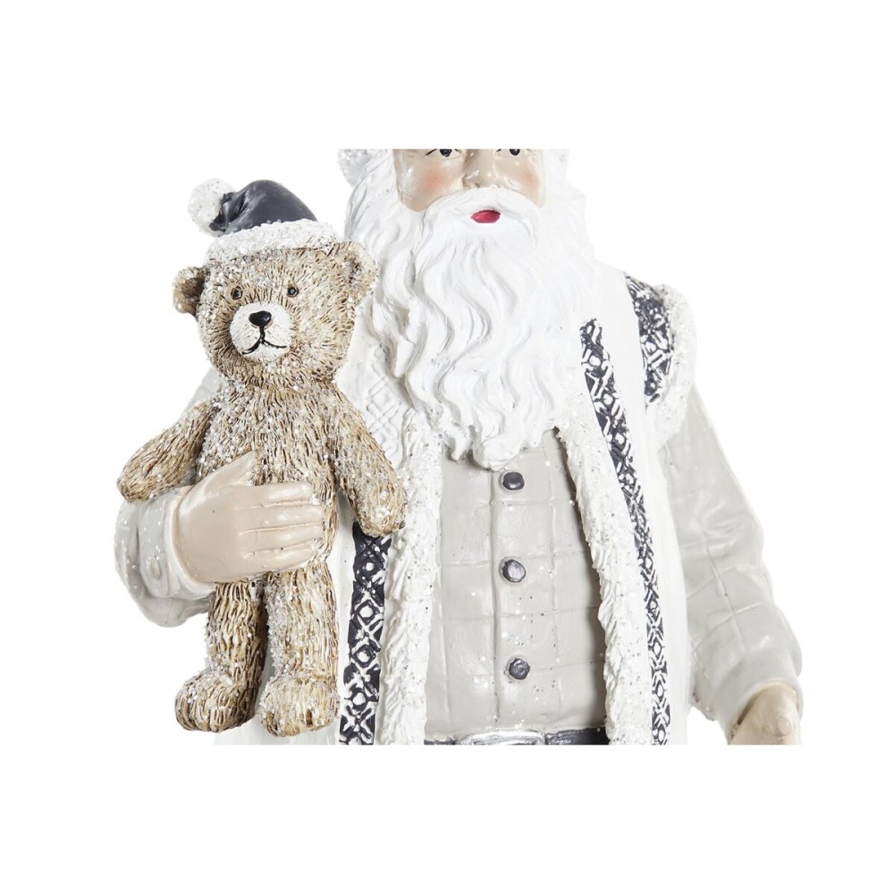 Décorations de Noël DKD Home Decor Résine Père Noël (12 x 9 x 27 cm) (2 Unités)