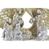 Décorations de Noël DKD Home Decor Résine (27,5 x 7 x 10,5 cm) (2 Unités)