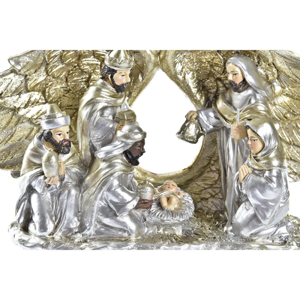 Décorations de Noël DKD Home Decor Résine (27,5 x 7 x 10,5 cm) (2 Unités)