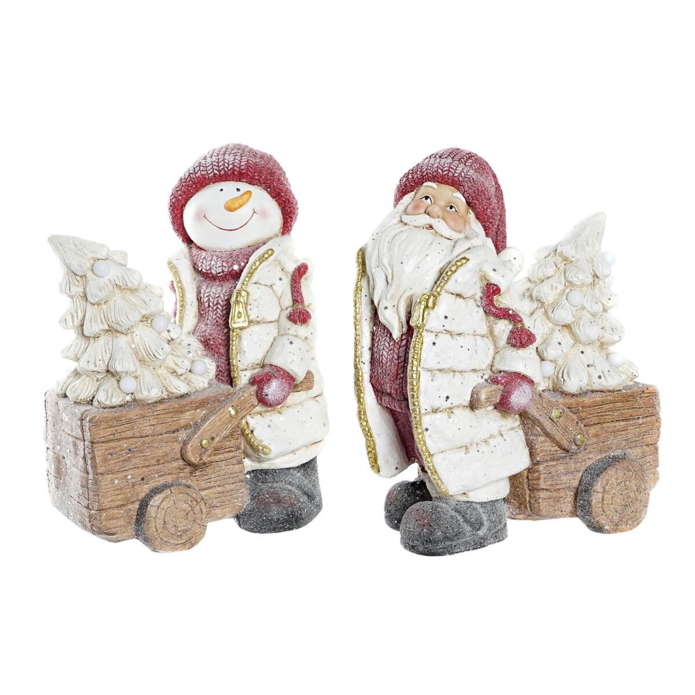 Weihnachtsschmuck DKD Home Decor Magnesium (35 x 23 x 42 cm) (2 Stück)