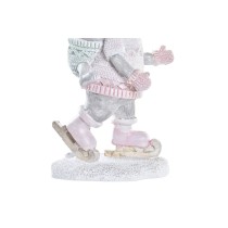 Décorations de Noël DKD Home Decor Souris Résine (7 x 5 x 11 cm)