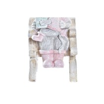 Décorations de Noël DKD Home Decor Souris Résine (8 x 5,5 x 10 cm)
