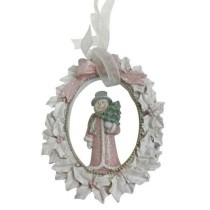 Décorations de Noël DKD Home Decor Résine (7 x 1 x 9 cm) (6 Unités)