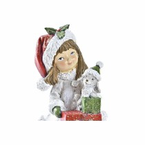 Weihnachtsschmuck DKD Home Decor Harz Mädchen (6,5 x 6,5 x 12 cm) (2 Stück)