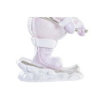 Weihnachtsschmuck DKD Home Decor Harz Schneemann (15 x 13,5 x 24,5 cm) (2 Stück)
