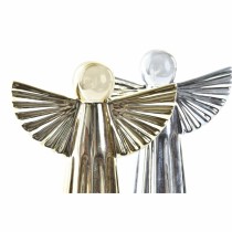 Décorations de Noël DKD Home Decor Porcelaine Ange (13 x 5 x 17 cm) (2 Unités)