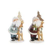 Weihnachtsschmuck DKD Home Decor Harz (15,5 x 15,5 x 28 cm) (2 Stück)