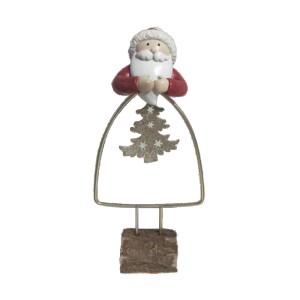 Weihnachtsschmuck DKD Home Decor Harz (9 x 4,5 x 19,5 cm) (6 Stück)
