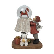 Weihnachtsschmuck DKD Home Decor Harz (12,5 x 9,5 x 16 cm) (2 Stück)