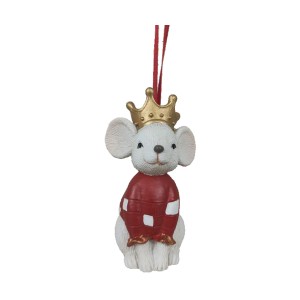Weihnachtsschmuck DKD Home Decor Harz tiere (4,5 x 4 x 7 cm) (6 Stück)