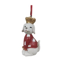 Weihnachtsschmuck DKD Home Decor Harz tiere (4,5 x 4 x 7 cm) (6 Stück)