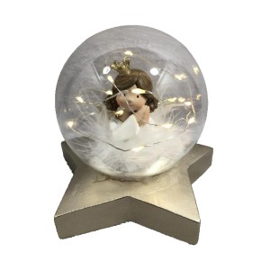 Weihnachtsschmuck DKD Home Decor Harz (15 x 11 x 18 cm) (2 Stück)