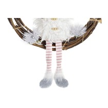 Christmas bauble DKD Home Decor Rattan (37 x 10 x 38 cm) (3 Units)