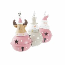 Weihnachtsschmuck DKD Home Decor Metall Harz (5 x 5 x 9 cm) (6 Stück)