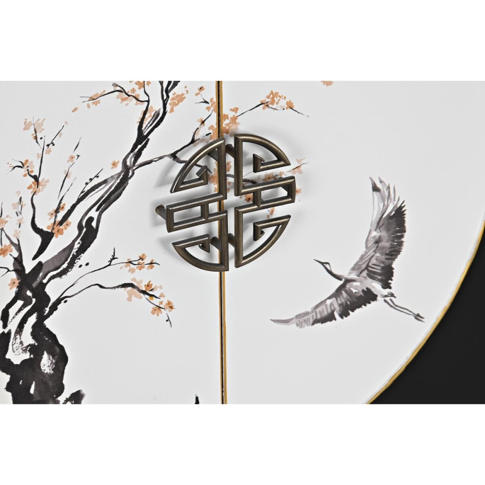 Chest of drawers DKD Home Decor Black Golden Fir MDF Wood Oriental 63 x 28 x 101 cm