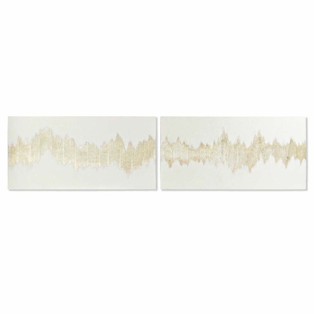 Leinwand DKD Home Decor Leinwand Holz MDF 120 x 3 x 60 cm