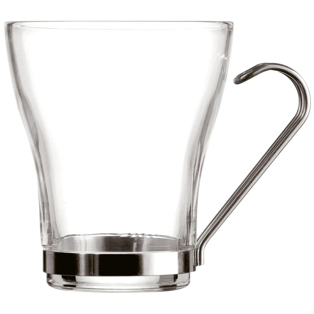 Tasse Kaffee und Tee Quid Supreme Durchsichtig 250 ml 3 Stücke