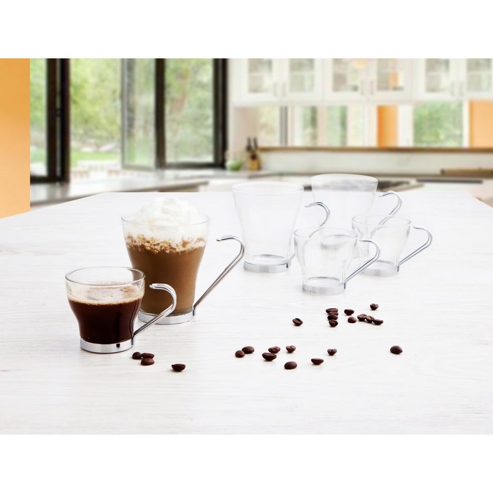 Tea and coffee cup Quid Supreme Transparent 250 ml 3 Pieces