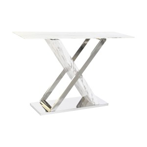 Hall DKD Home Decor White Grey Silver 120 x 40 x 75 cm