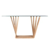 Eingangsbereich DKD Home Decor Braun Durchsichtig 145 x 45 x 75 cm