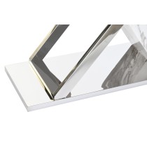 Hall DKD Home Decor White Grey Silver 120 x 40 x 75 cm