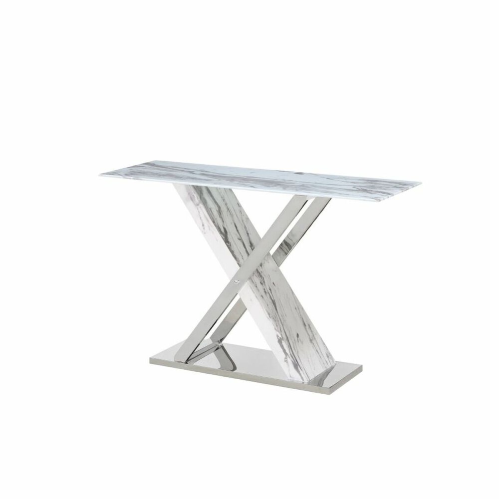 Hall DKD Home Decor White Grey Silver 120 x 40 x 75 cm
