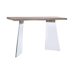 Hall DKD Home Decor Transparent Light grey 120 x 40 x 76 cm
